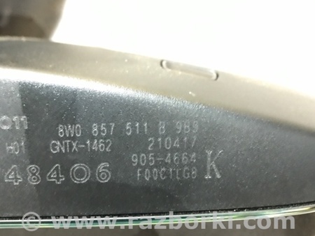 ФОТО Зеркало заднего вида салонное для Audi (Ауди) A4 B8 - 8K2, 8K5 (08.2007-11.2015) Киев