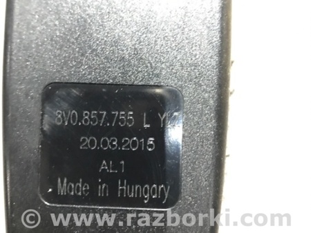 ФОТО Замок ремня безопасности для Audi (Ауди) A3 8V1, 8VA, 8V7, 8VS (03.2012-...) Киев