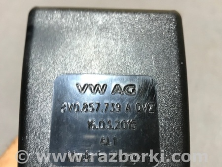 ФОТО Замок ремня безопасности для Audi (Ауди) A3 8V1, 8VA, 8V7, 8VS (03.2012-...) Киев