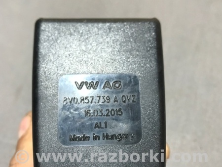 ФОТО Замок ремня безопасности для Audi (Ауди) A3 8V1, 8VA, 8V7, 8VS (03.2012-...) Киев