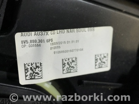 ФОТО Пластик для Audi (Ауди) A3 8V1, 8VA, 8V7, 8VS (03.2012-...) Киев