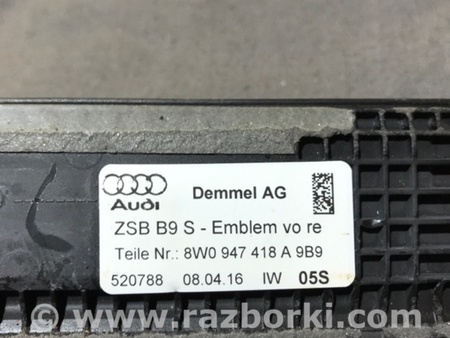 ФОТО Накладка на порог салона для Audi (Ауди) A4 B8 - 8K2, 8K5 (08.2007-11.2015) Киев