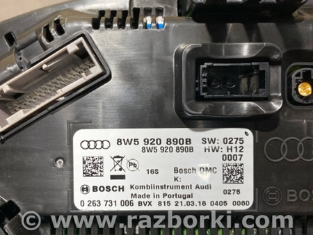 ФОТО Панель приборов для Audi (Ауди) A4 B8 - 8K2, 8K5 (08.2007-11.2015) Киев