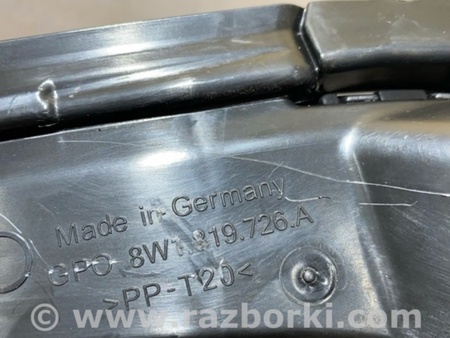 ФОТО Воздуховод печки для Audi (Ауди) A4 B8 - 8K2, 8K5 (08.2007-11.2015) Киев