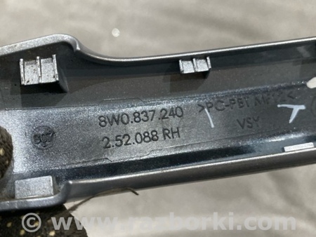 ФОТО Ручка двери внешняя для Audi (Ауди) A4 B8 - 8K2, 8K5 (08.2007-11.2015) Киев