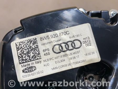 ФОТО Панель приборов для Audi (Ауди) A4 B8 - 8K2, 8K5 (08.2007-11.2015) Киев