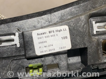 ФОТО Воздуховод печки для Audi (Ауди) A4 B8 - 8K2, 8K5 (08.2007-11.2015) Киев