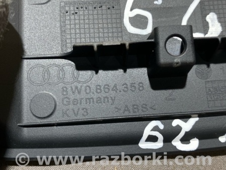 ФОТО Накладка центральной консоли для Audi (Ауди) A4 B8 - 8K2, 8K5 (08.2007-11.2015) Киев