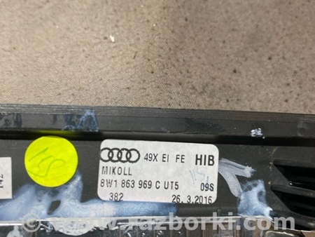 ФОТО Накладка центральной консоли для Audi (Ауди) A4 B8 - 8K2, 8K5 (08.2007-11.2015) Киев