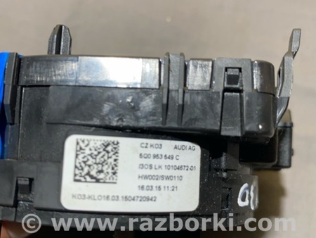 ФОТО Шлейф-лента подушки безопасности для Audi (Ауди) A3 8V1, 8VA, 8V7, 8VS (03.2012-...) Киев