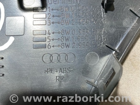 ФОТО Накладка на карту двери для Audi (Ауди) A4 B8 - 8K2, 8K5 (08.2007-11.2015) Киев