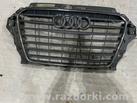 ФОТО Решетка в бампер для Audi (Ауди) A3 8V1, 8VA, 8V7, 8VS (03.2012-...) Киев