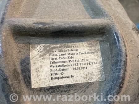 ФОТО Подкрылок для Audi (Ауди) A3 8V1, 8VA, 8V7, 8VS (03.2012-...) Киев
