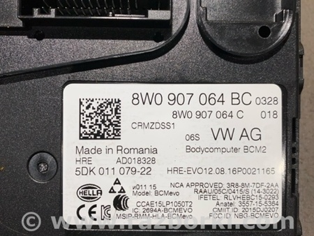 ФОТО Блок управления для Audi (Ауди) A4 B8 - 8K2, 8K5 (08.2007-11.2015) Киев