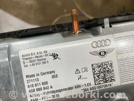 ФОТО Подушка безопасности для Audi (Ауди) A6 C7 (11.2010-10.2018) Киев