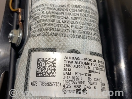 ФОТО Подушка безопасности для Audi (Ауди) A6 C7 (11.2010-10.2018) Киев