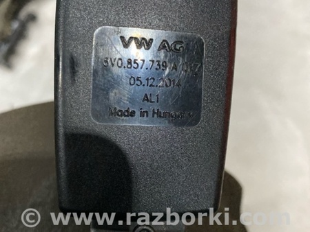 ФОТО Замок ремня безопасности для Audi (Ауди) A3 8V1, 8VA, 8V7, 8VS (03.2012-...) Киев