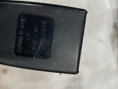 ФОТО Замок ремня безопасности для Audi (Ауди) A3 8V1, 8VA, 8V7, 8VS (03.2012-...) Киев
