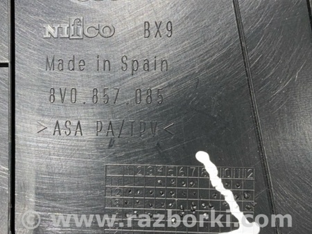 ФОТО Пластик для Audi (Ауди) A3 8V1, 8VA, 8V7, 8VS (03.2012-...) Киев