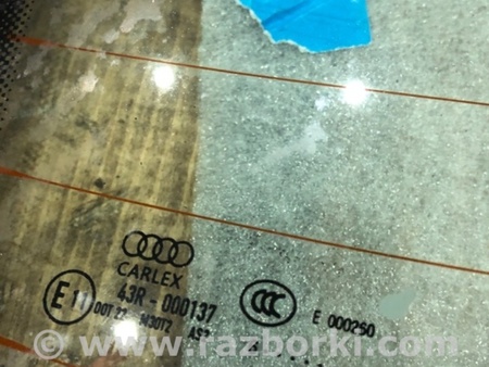 ФОТО Стекло заднее для Audi (Ауди) A4 B8 - 8K2, 8K5 (08.2007-11.2015) Киев