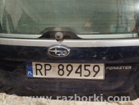 ФОТО Накладка крышки багажника для Subaru Forester SG Киев