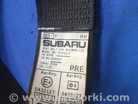 ФОТО Ремень безопасности для Subaru Outback Киев
