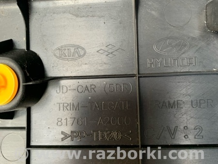 ФОТО Обшивка крышки багажника для KIA Ceed Киев