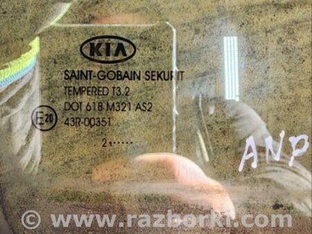 ФОТО Стекло глухое для KIA Sportage SL (2010-2015) Киев