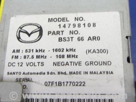 ФОТО Магнитола для Mazda 3 BK (2003-2009) (I) Киев