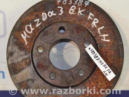 ФОТО Диск тормозной передний для Mazda 3 BK (2003-2009) (I) Киев
