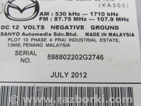 ФОТО Магнитола для Mazda 3 BL (2009-2013) (II) Киев