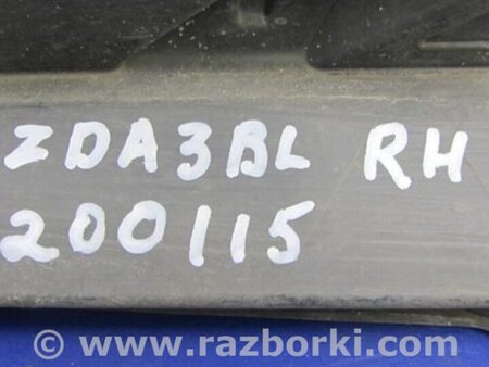 ФОТО Накладка противотуманной фары для Mazda 3 BL (2009-2013) (II) Киев