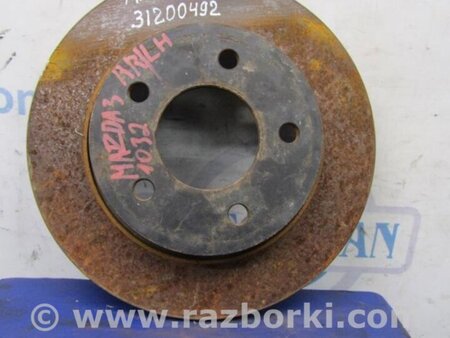 ФОТО Диск тормозной задний для Mazda 3 BL (2009-2013) (II) Киев