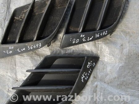 ФОТО Накладка противотуманной фары для Mazda 3 BL (2009-2013) (II) Киев