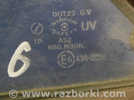 ФОТО Стекло двери глухое для Mazda 6 GG/GY (2002-2008) Киев