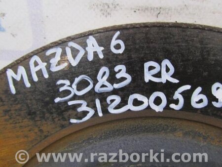 ФОТО Диск тормозной задний для Mazda 6 GH (2008-...) Киев