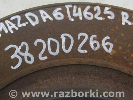 ФОТО Диск тормозной задний для Mazda 6 GH (2008-...) Киев