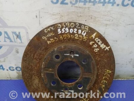 ФОТО Диск тормозной передний для Hyundai ACCENT RB Киев