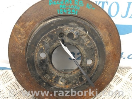 ФОТО Диск тормозной задний для Hyundai ACCENT RB Киев