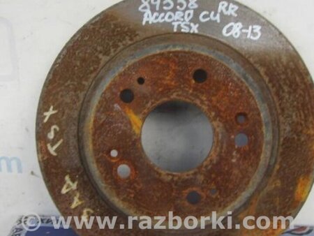 ФОТО Диск тормозной задний для Honda Accord CU (12.2008 - 03.2013) Киев