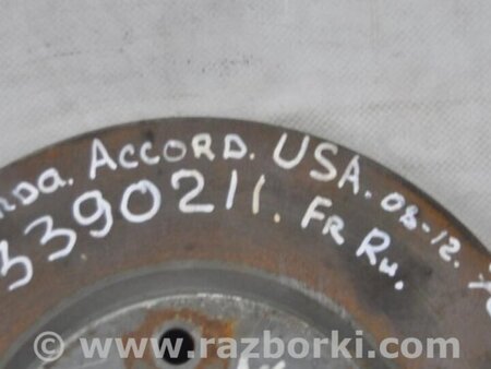 ФОТО Диск тормозной передний для Honda Accord CW (12.2008 - 03.2013) Киев