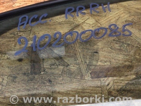ФОТО Стекло двери глухое для Honda Accord CW (12.2008 - 03.2013) Киев