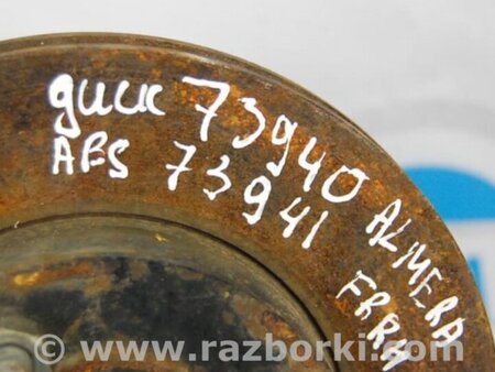 ФОТО Диск тормозной передний для Nissan Almera (03-09) Киев