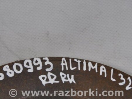 ФОТО Диск тормозной задний для Nissan Altima L32 Киев