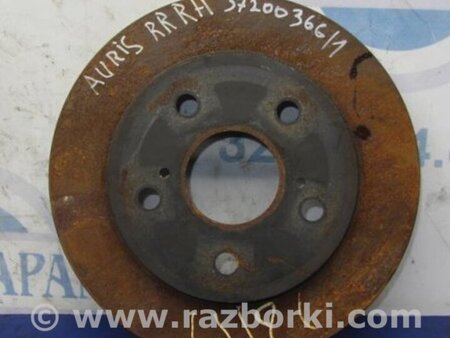 ФОТО Диск тормозной задний для Toyota Auris E150 (10.2006-11.2012) Киев