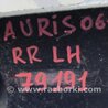 ФОТО Защита заднего бампера для Toyota Auris E150 (10.2006-11.2012) Киев