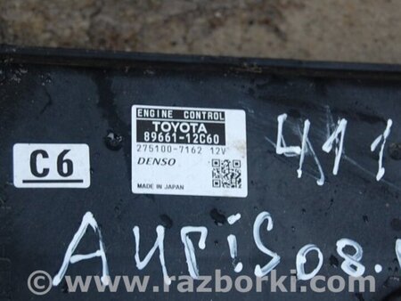 ФОТО Блок управления двигателем для Toyota Auris E150 (10.2006-11.2012) Киев
