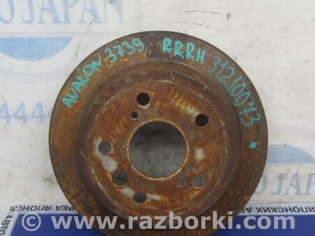 ФОТО Диск тормозной задний для Toyota Avalon XX30 (12.2004-10.2012) Киев