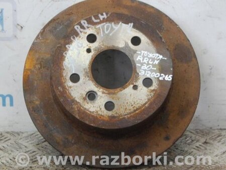 ФОТО Диск тормозной задний для Toyota Camry 30 XV30 (09.2001-03.2006) Киев