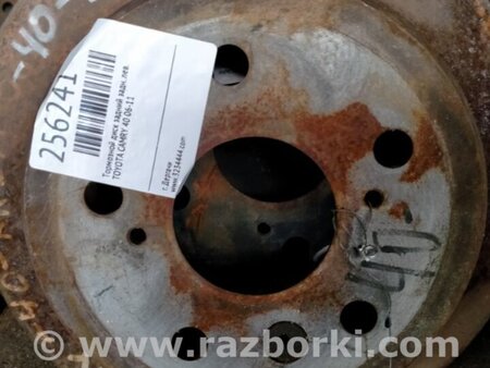 ФОТО Диск тормозной задний для Toyota Camry 40 XV40 (01.2006-07.2011) Киев